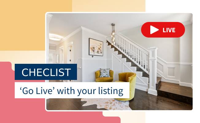 Checklist: ’Going Live’ With Your Listing