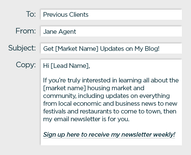 drip real estate email marketing