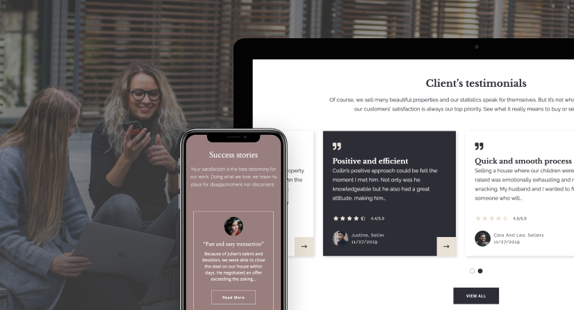 Add Testimonials to Real Estate Websites | Placester