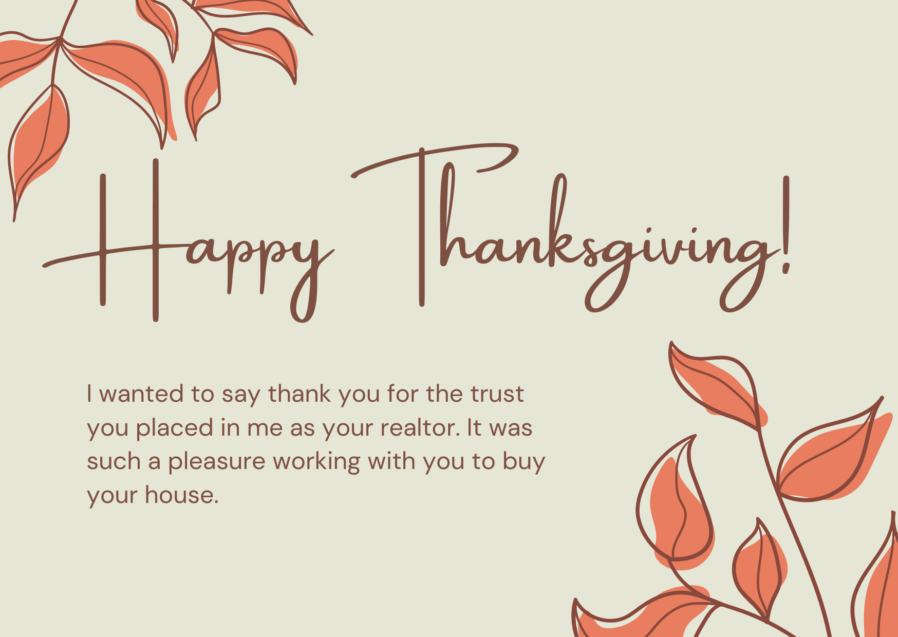 The Thanksgiving Marketing Package